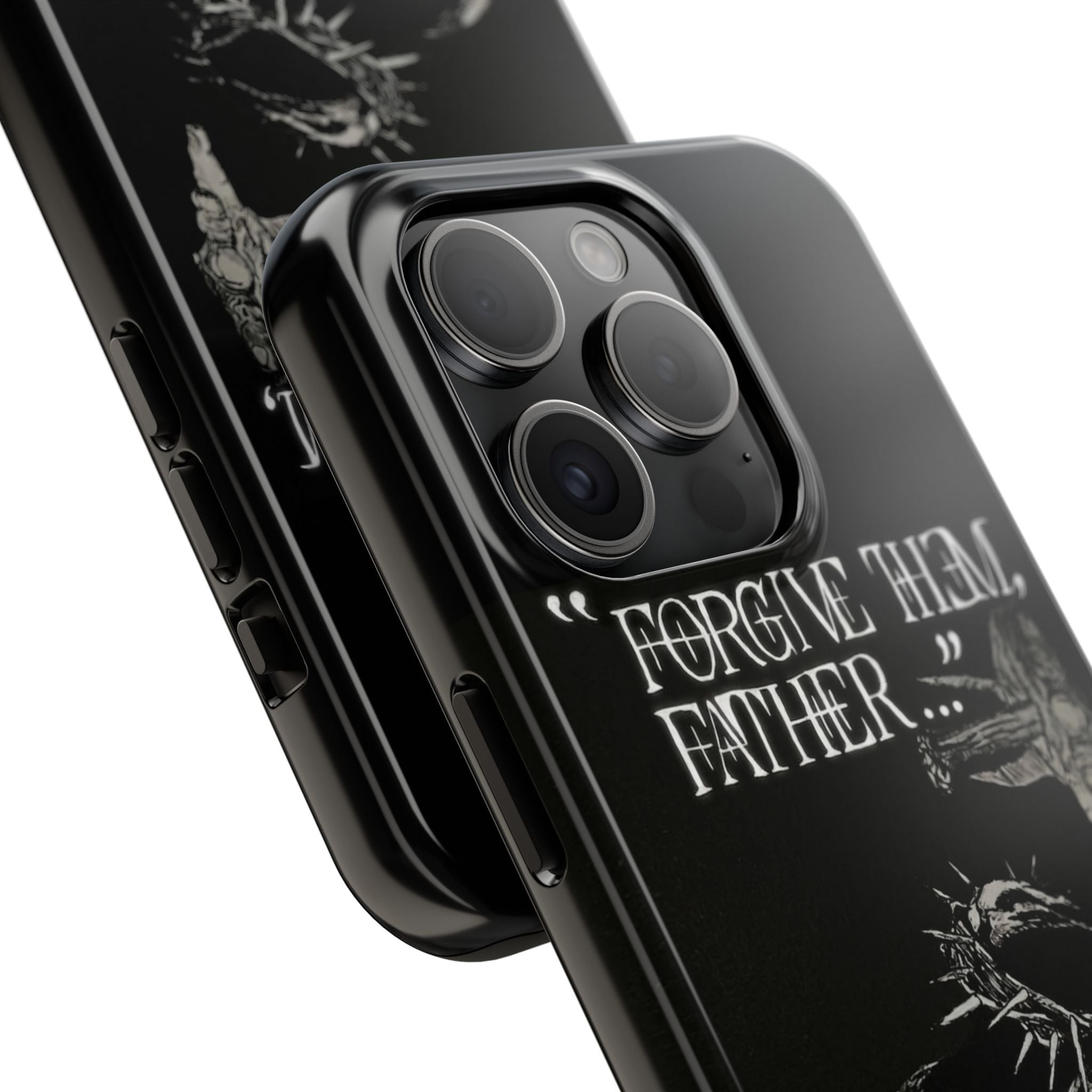 'Father Forgive Them' Tough Phone Case — Protective Christian Message Phone Case