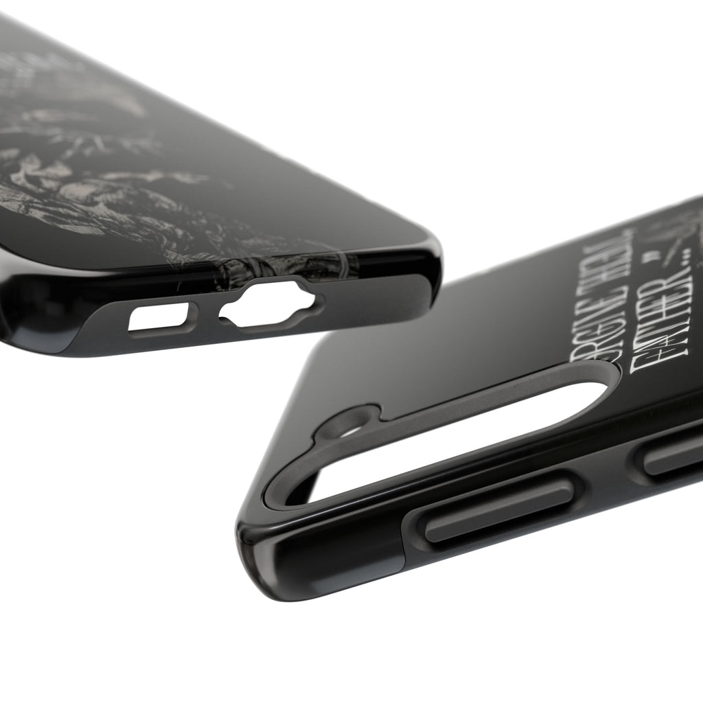 'Father Forgive Them' Tough Phone Case — Protective Christian Message Phone Case