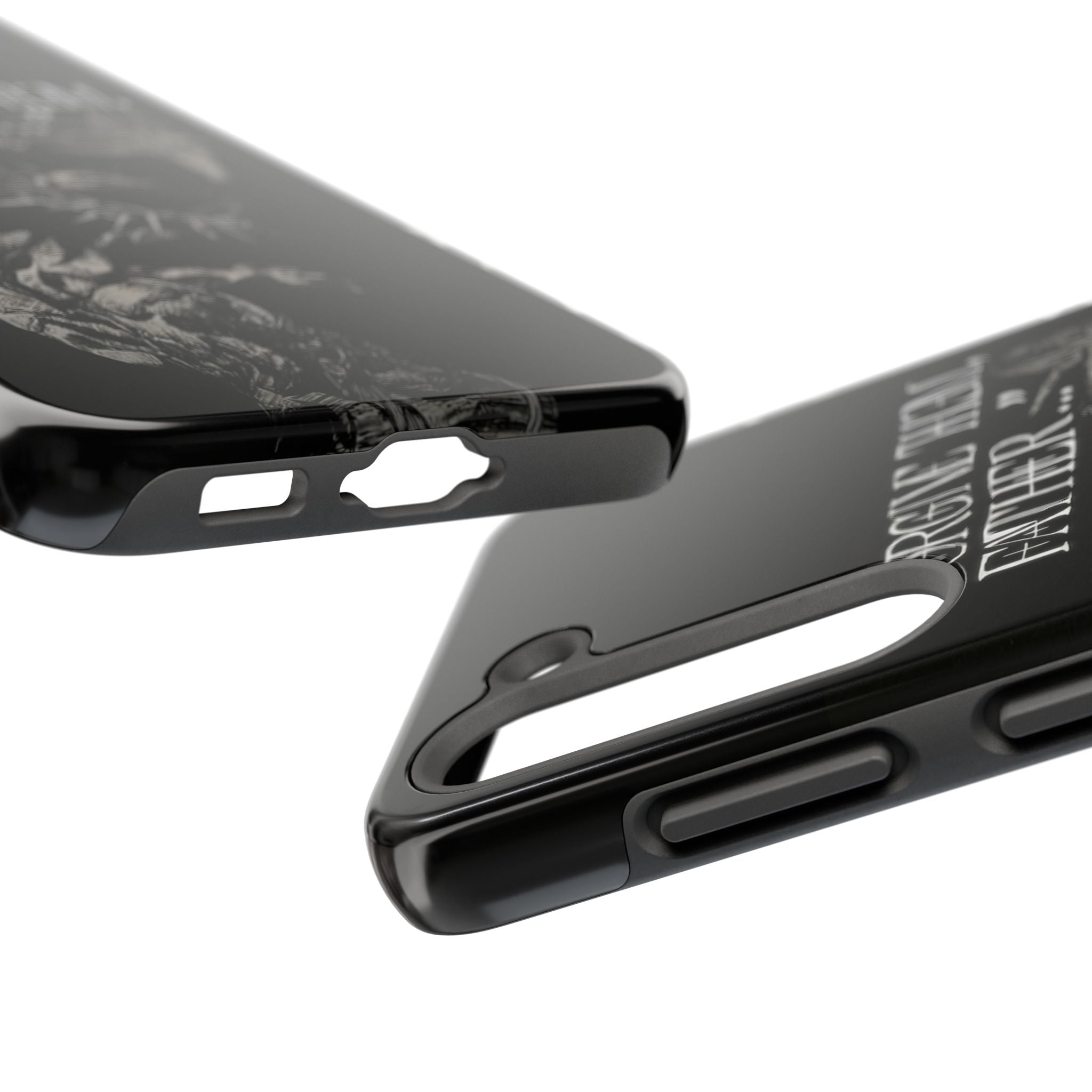 'Father Forgive Them' Tough Phone Case — Protective Christian Message Phone Case