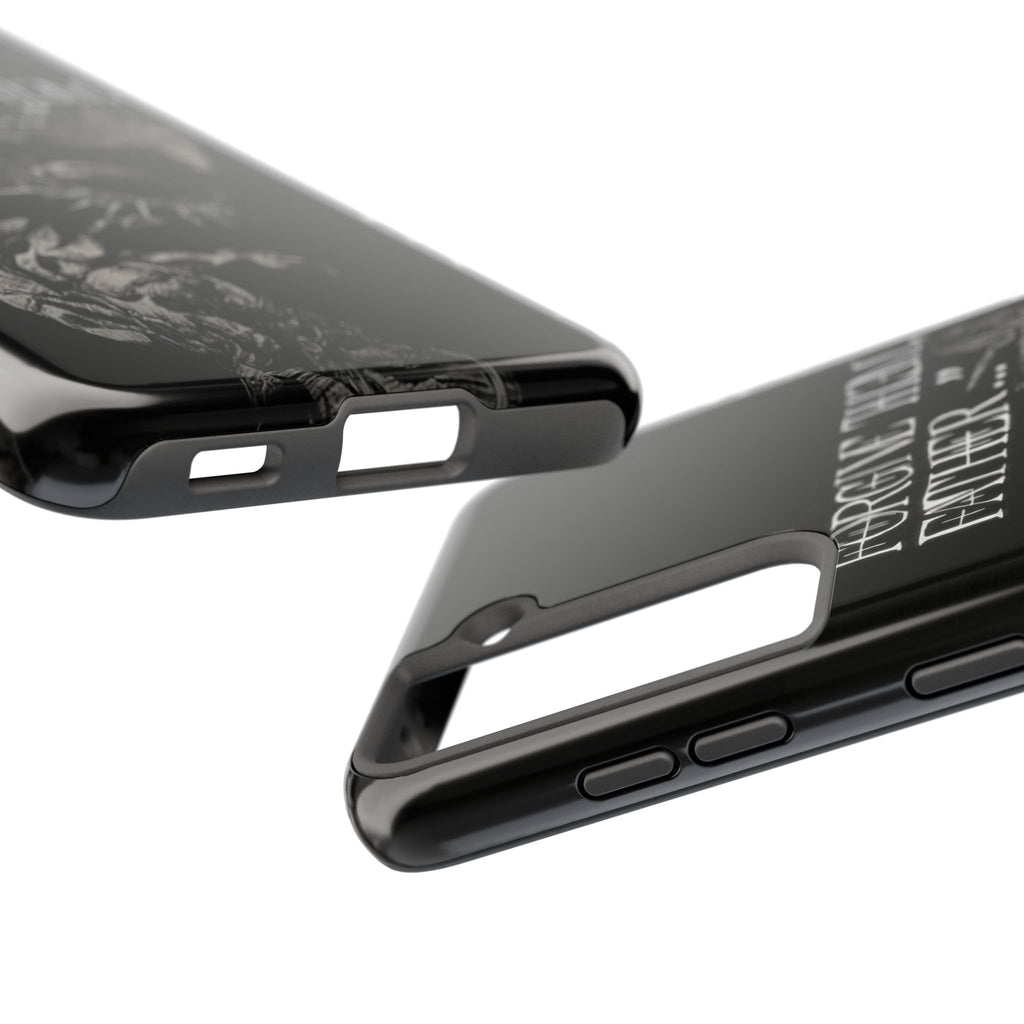 'Father Forgive Them' Tough Phone Case — Protective Christian Message Phone Case