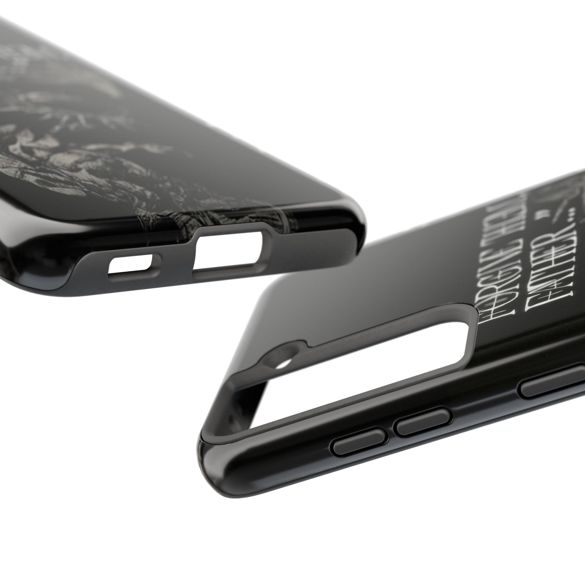 'Father Forgive Them' Tough Phone Case — Protective Christian Message Phone Case