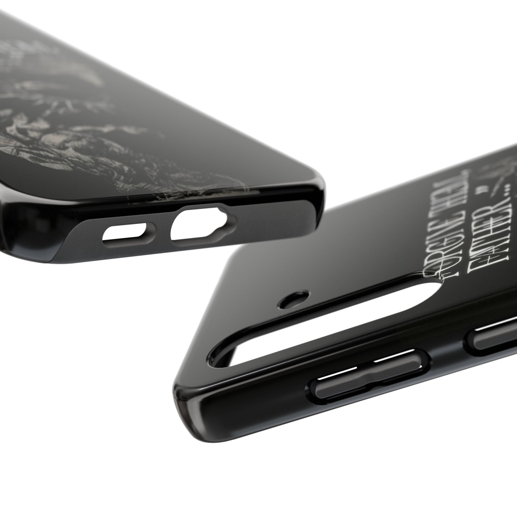 'Father Forgive Them' Tough Phone Case — Protective Christian Message Phone Case