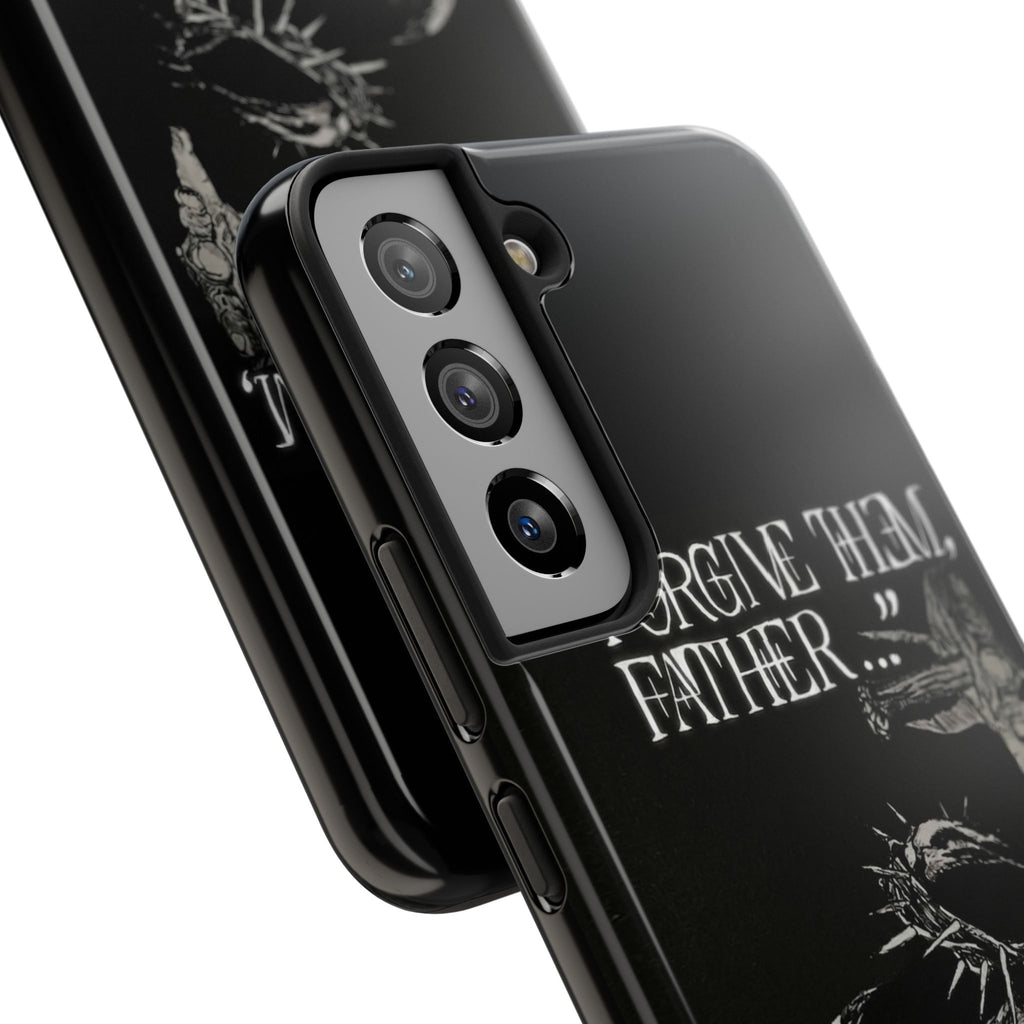 'Father Forgive Them' Tough Phone Case — Protective Christian Message Phone Case