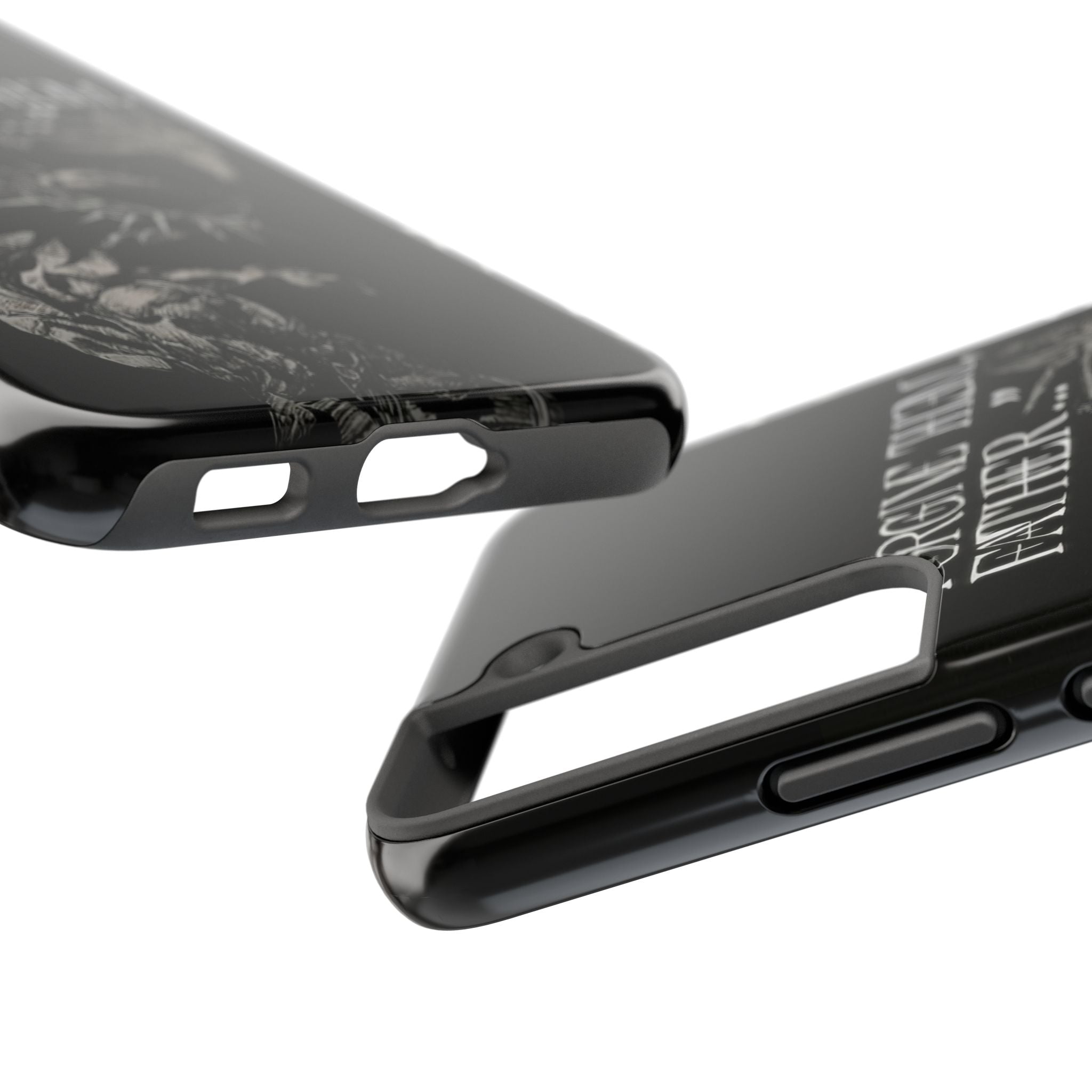 'Father Forgive Them' Tough Phone Case — Protective Christian Message Phone Case
