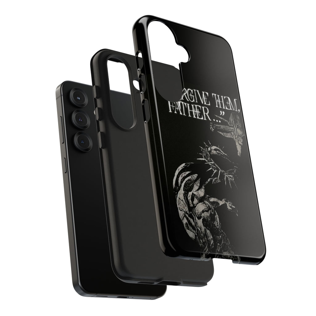'Father Forgive Them' Tough Phone Case — Protective Christian Message Phone Case
