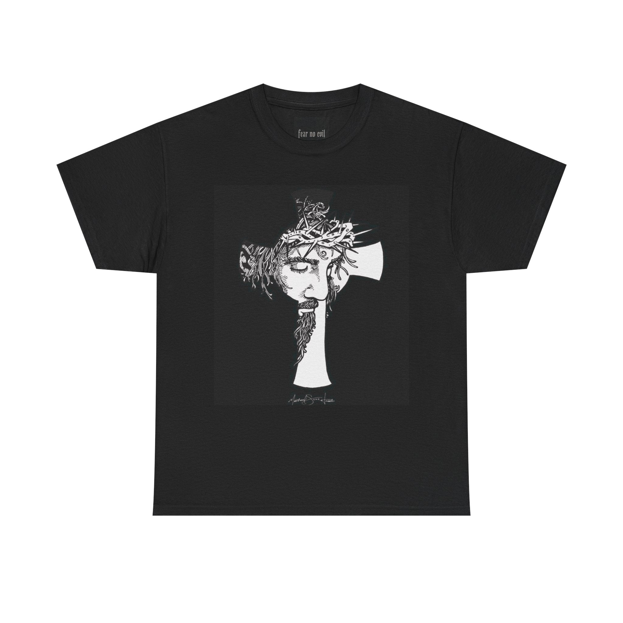 Christian Jesus Tee — 'Forgive Them, Father' Graphic T-Shirt