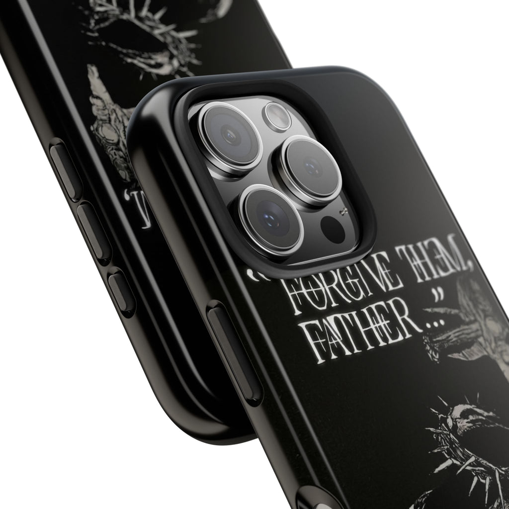'Father Forgive Them' Tough Phone Case — Protective Christian Message Phone Case