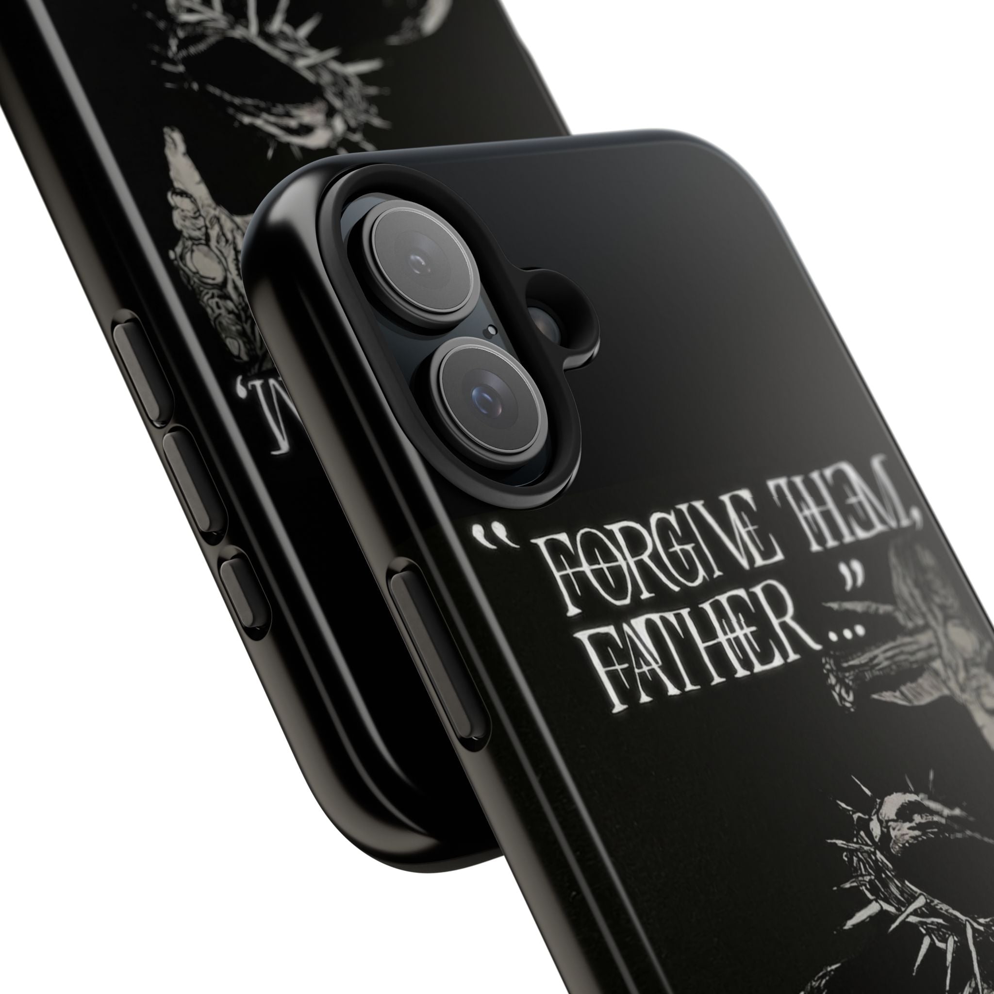 'Father Forgive Them' Tough Phone Case — Protective Christian Message Phone Case