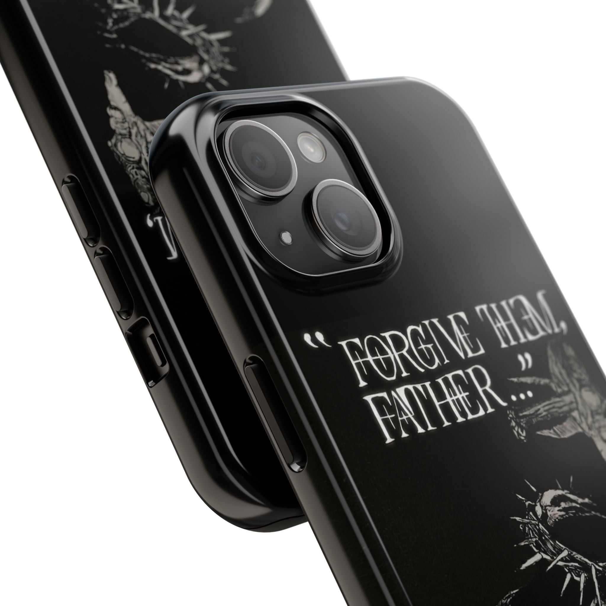 'Father Forgive Them' Tough Phone Case — Protective Christian Message Phone Case