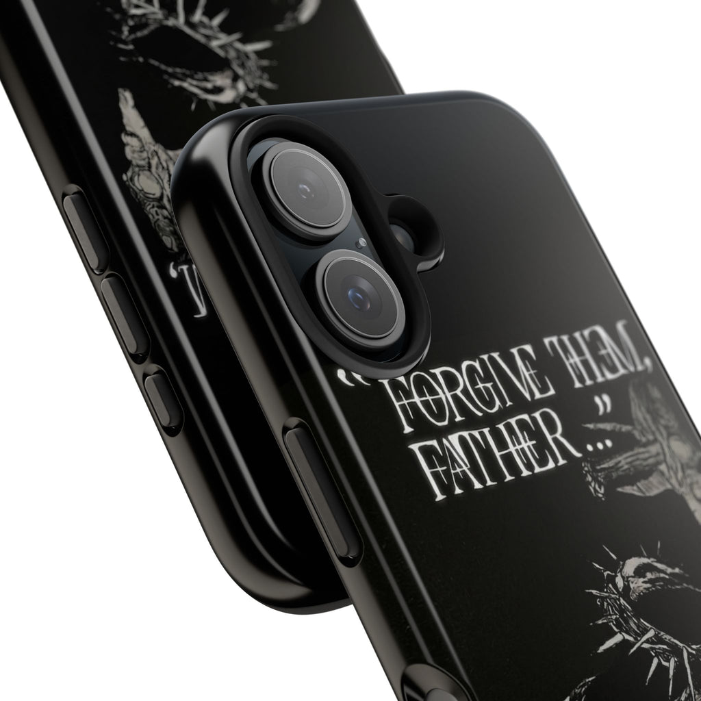 'Father Forgive Them' Tough Phone Case — Protective Christian Message Phone Case