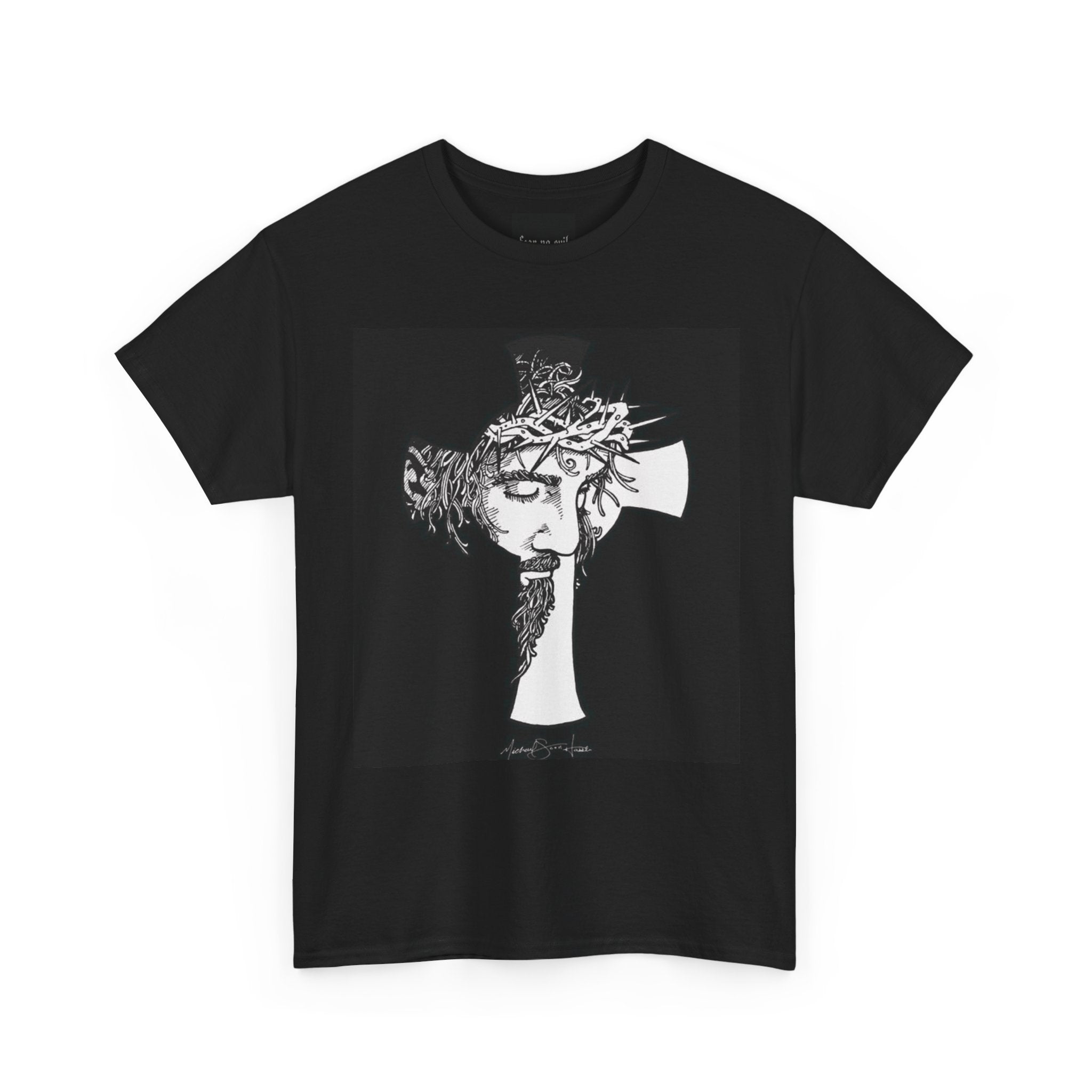 Christian Jesus Tee — 'Forgive Them, Father' Graphic T-Shirt