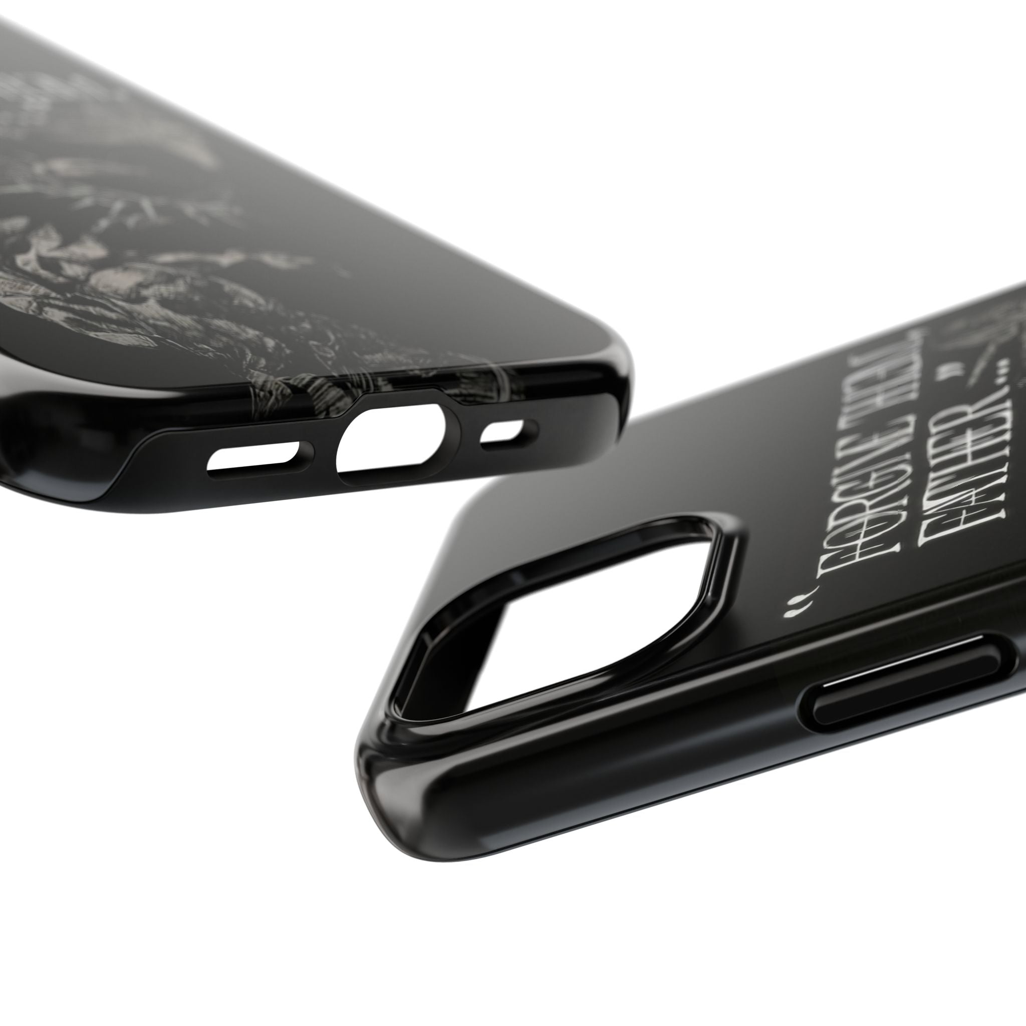 'Father Forgive Them' Tough Phone Case — Protective Christian Message Phone Case