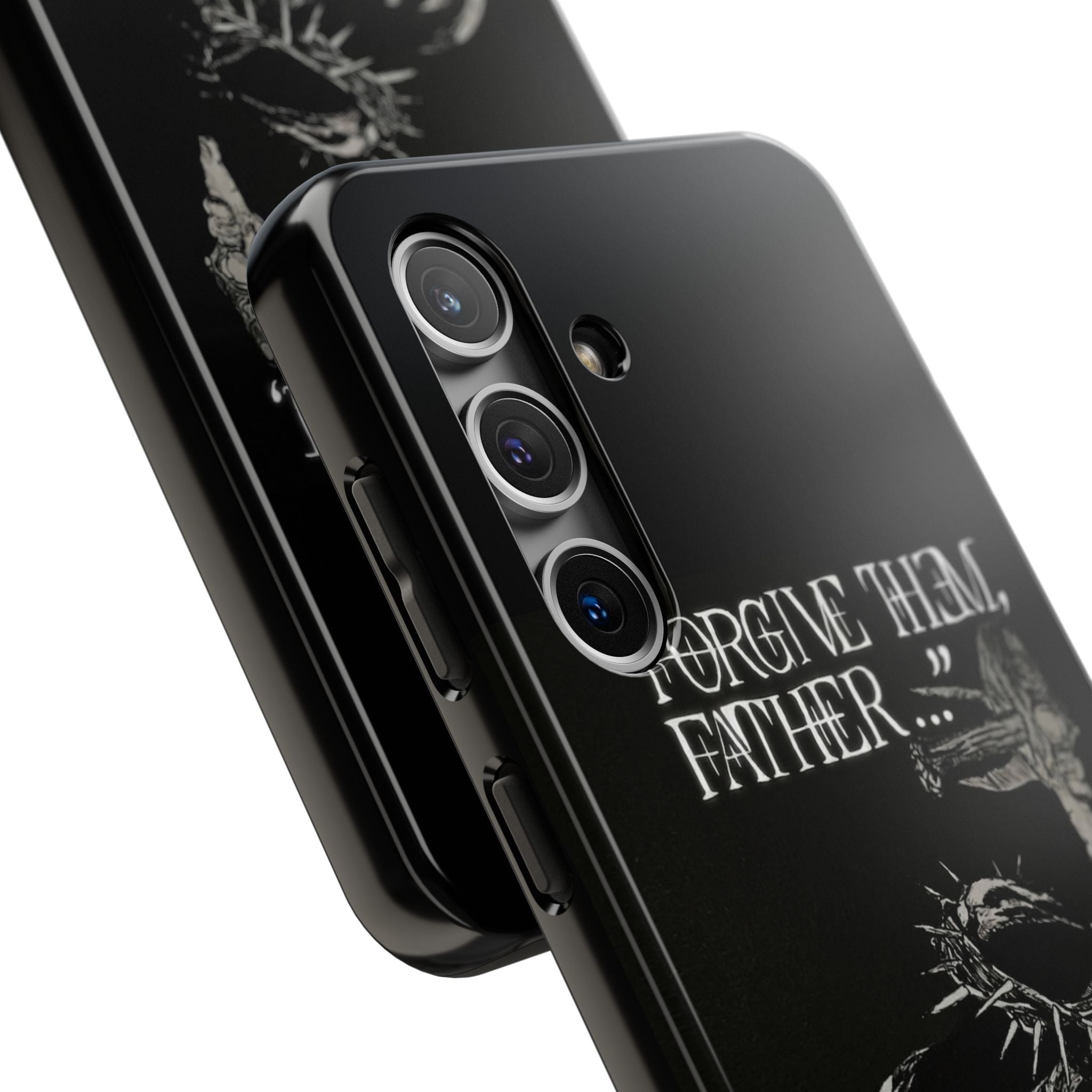'Father Forgive Them' Tough Phone Case — Protective Christian Message Phone Case